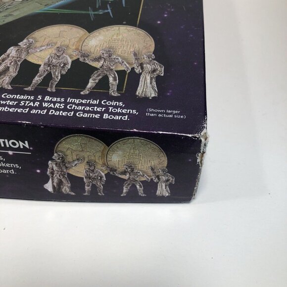 Star Wars Monopoly 1996 Limited Collector's Edition 20th Anniv. Complete - Picture 2 of 8